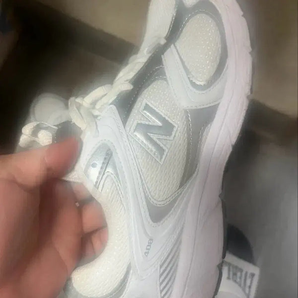 [BUNJANG] New Balance 408 White Silver (255) / 뉴발란스 408  화이트실버    255