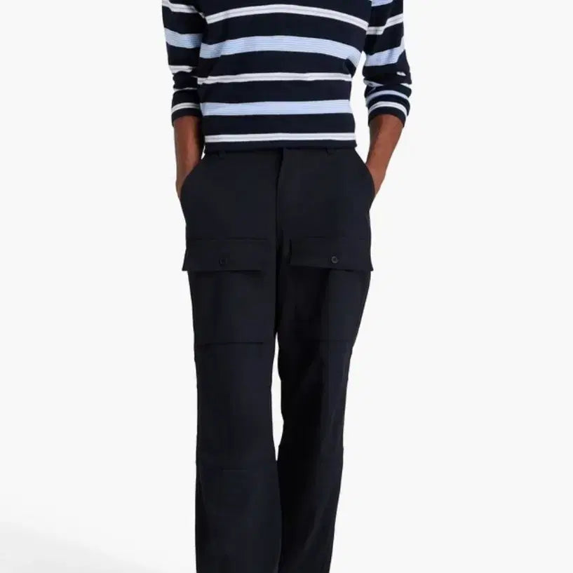 [BUNJANG] The Frankie Shop Cargo Pants Navy M / [새상품] 더 프랭키 샵 the Frankie shop 카고 팬츠