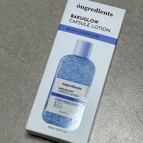[BUNJANG] Ongredients Bacu Glow Capsule Lotion 150ml / 온그리디언츠 바쿠글로우 캡슐 로션 150ml