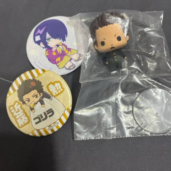 [BUNJANG] Gintama Character Figure and Badge Set / 은혼