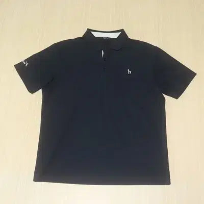 [BUNJANG] Hazzys Golf Navy Polo T-shirt Size 105 / (105)618-24D. 헤지스골프/네이비 카라티