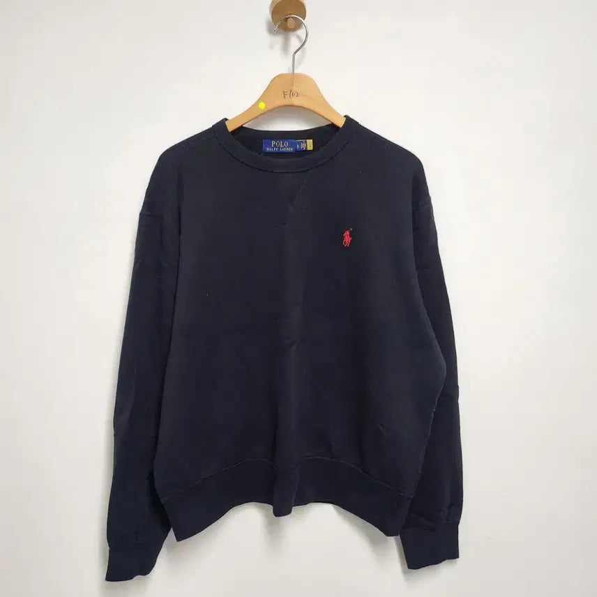 [BUNJANG] Polo Ralph Lauren Fleece Oversized Sweatshirt / [L] 폴로 랄프로렌 기모 오버핏 맨투맨 (F102)
