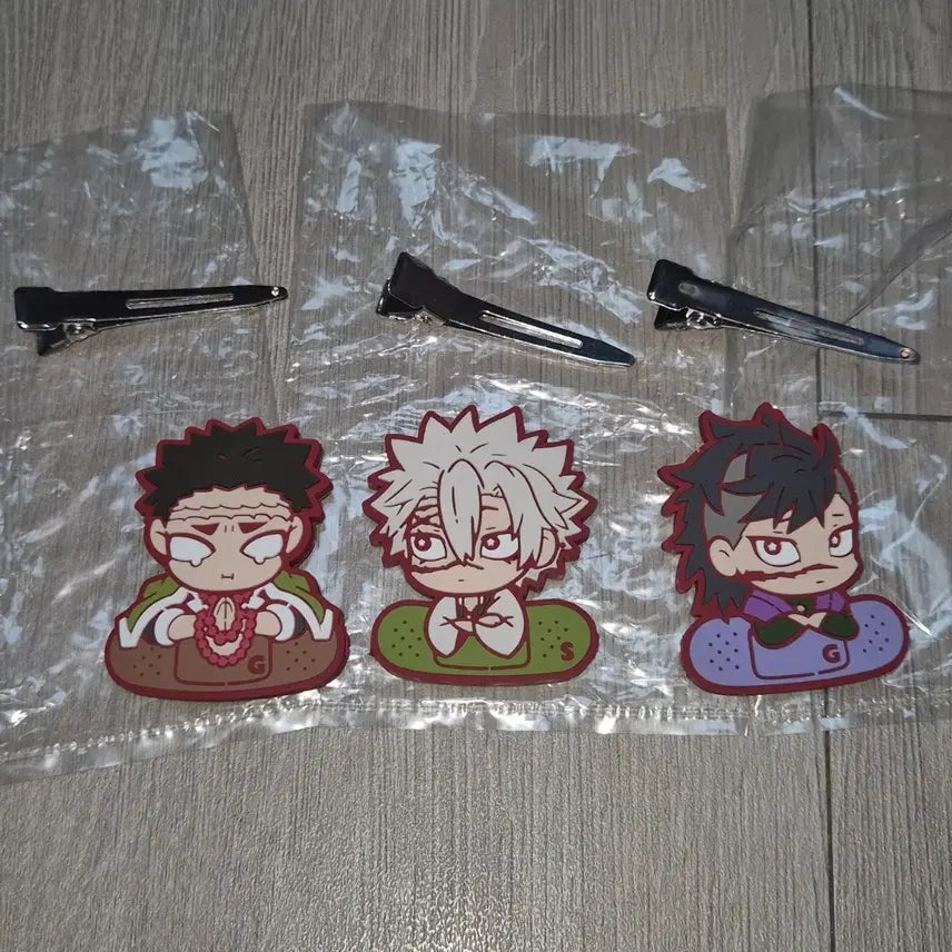 [BUNJANG] Demon Slayer Sanemi Genya Gyomei Hairpin Hair Clip Goods Gacha / 귀멸의 칼날 사네미 겐야 교메이 헤어핀 헤어클립 굿즈 가챠
