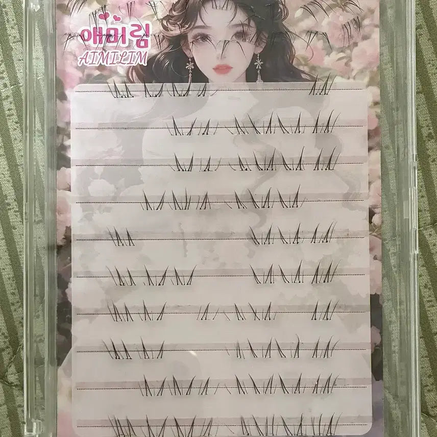 [BUNJANG] No-Glue Under Eyelash Clusters (Clear) / 애미림 노글루 아래 언더 속눈썹 래쉬 가닥 부분 투명