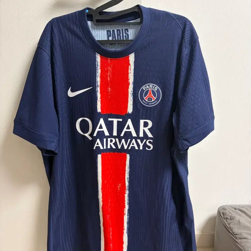 [BUNJANG] Paris Saint-Germain 2024/25 Home Jersey ADV (L) / 24/25 파리생제르망 홈유니폼 adv