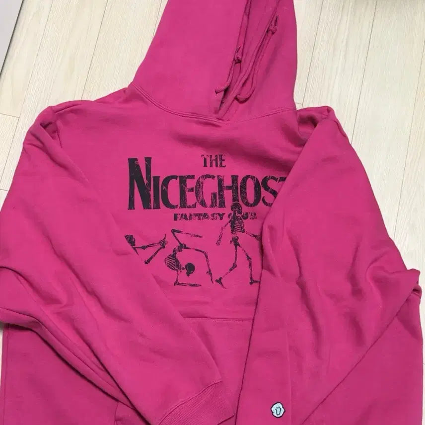 [BUNJANG] Nice Ghost Club Hooded Sweatshirt / 나이스고스트클럽 후드티