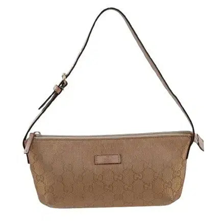 [BUNJANG] Gucci GG Canvas Pouch Bag / 구찌 GG 캔버스 파우치백