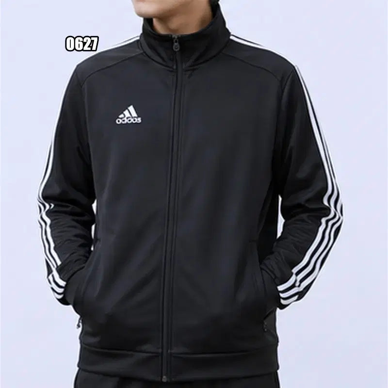 [BUNJANG] Adidas 3-Stripes Sideline Track Top Zip-Up Jacket / M 아디다스 3선 사이드라인 트랙탑 집업 재킷