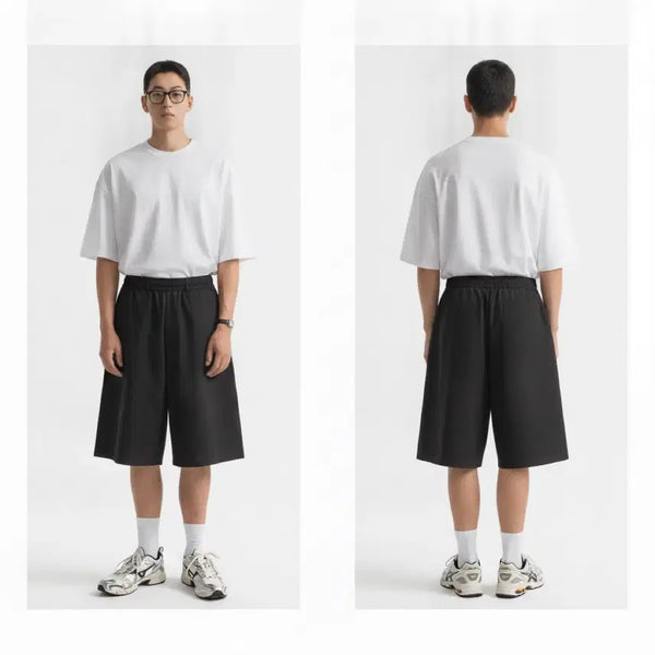 [BUNJANG] Bermuda Cotton Shorts Black / 새제품) 버뮤다 코튼 반바지 블랙