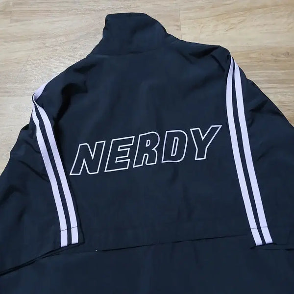 [BUNJANG] Nerdy Windbreaker Jacket / nerdy 널디 반팔 바람막이 자켓