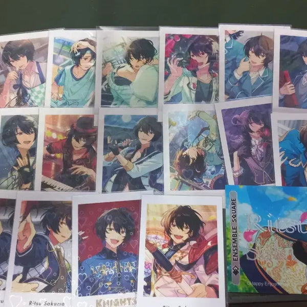 [BUNJANG] Ensemble Stars! Koga/Arashi/Ritsu Acrylic Stand & Trading Card Bundle / 앙스타 리츠 파샤 파샤코레 아크릴스탠드 라이브티켓 일괄 판매