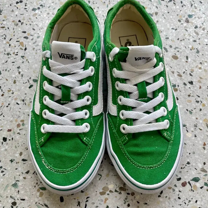 [BUNJANG] Vans Old Skool Green Sneakers / (235)반스 올드스쿨 그린