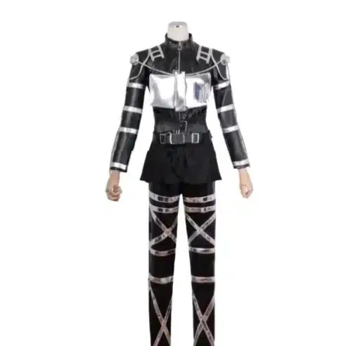 [BUNJANG] Attack on Titan Hange Zoe Final Season Cosplay Costume, Wig, and Blindfold Set / 진격의 거인 한지 조에 파의널 의상, 가발, 안대