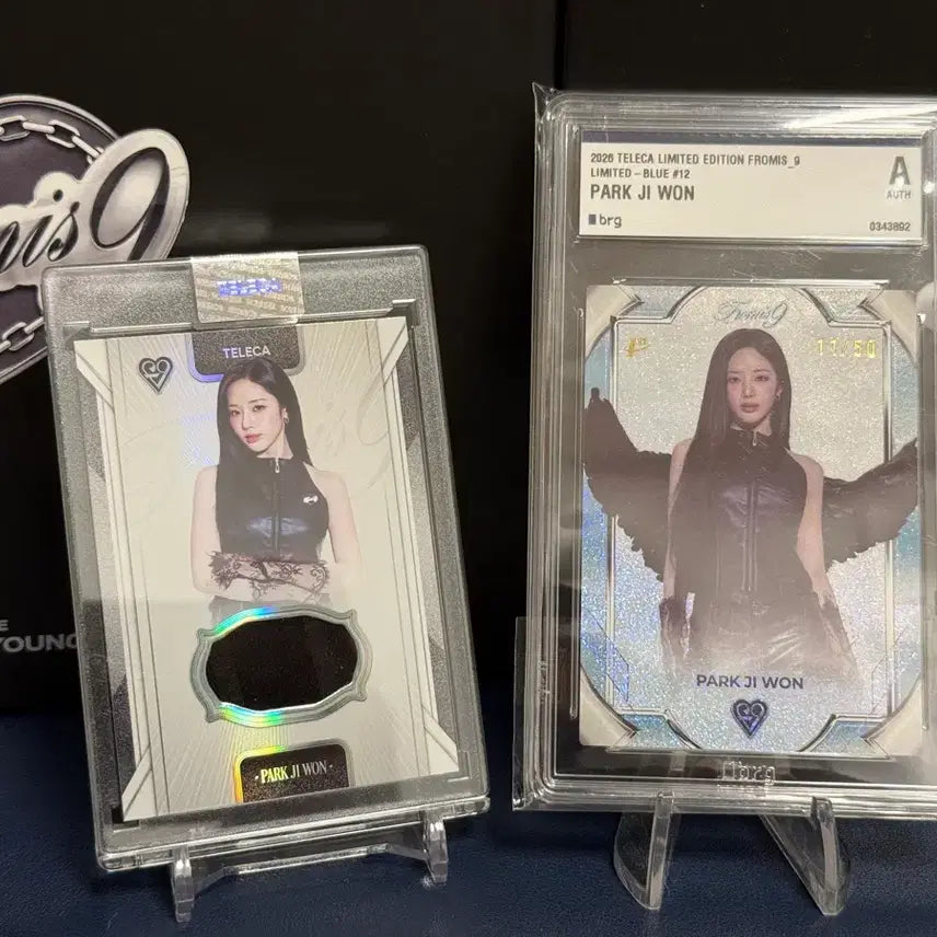 [BUNJANG] fromis_9 Park Jiwon 50 Limited Edition Slap Card (Real Jersey) / 프로미스나인 박지원 /50 슬랩, 실착 랠릭