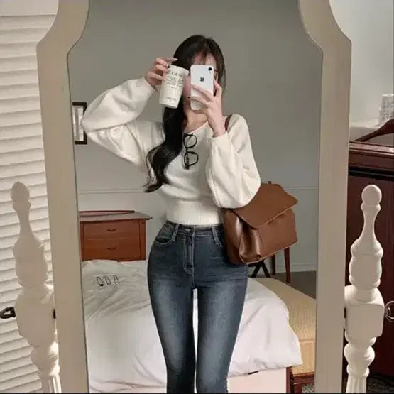 [BUNJANG] Ably Body Shaping Skinny Jeans / 에이블리 몸매 보정 스키니진