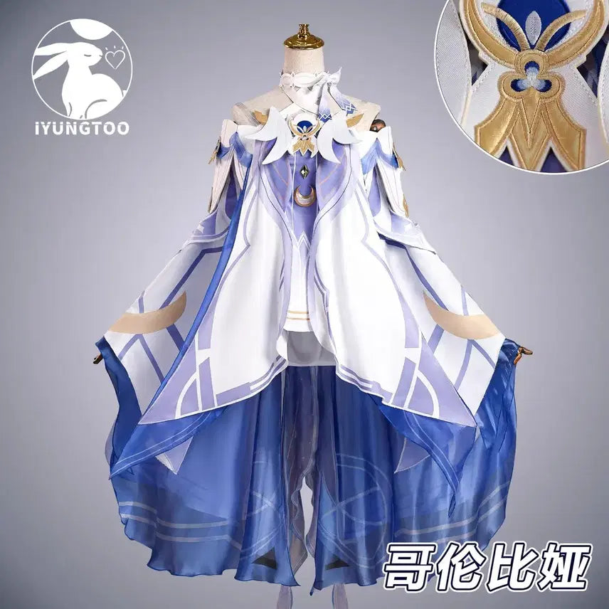 [BUNJANG] Genshin Impact Colombina Full Costume Set - Size S / 운포 새상품 원신 콜롬비나 의상풀셋 S사이즈