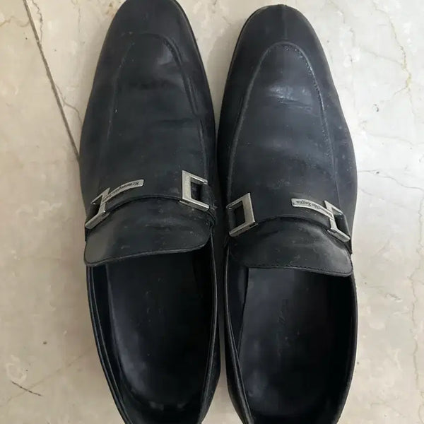 [BUNJANG] Ermenegildo Zegna Black Leather Loafers / **에르메네질도 제냐 구두275-280mm(9) 명품스니커즈단화 로퍼