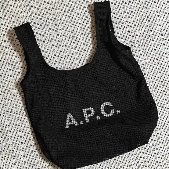 [BUNJANG] A.P.C. Mesh Tote Bag Black / 아페쎄 A.P.C 메쉬 토트백 블랙컬러