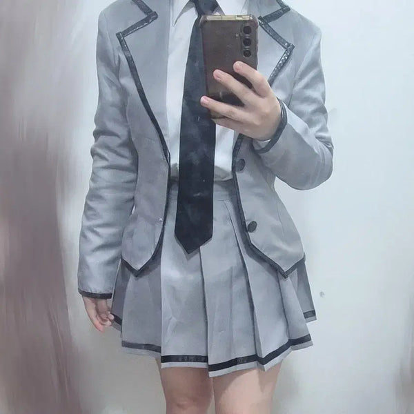 [BUNJANG] Assassination Classroom Kayano Kaede Cosplay Uniform Wig / 암살교실 카야노 카에데 코스프레 교복 가발