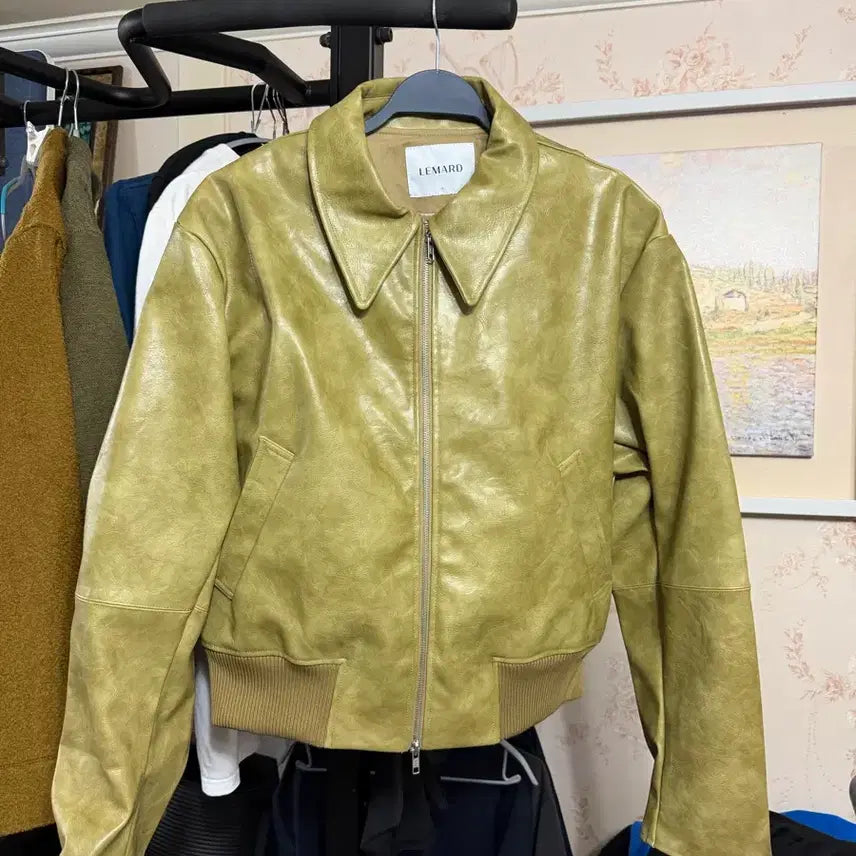 [BUNJANG] Lemadd Leather Jacket Size 3 / 르마드 레더자켓 3사이즈
