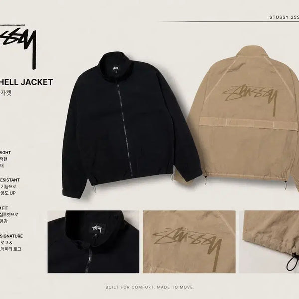 [BUNJANG] Stussy Windbreaker Jacket / 새상품 ] 스투시 바람막이