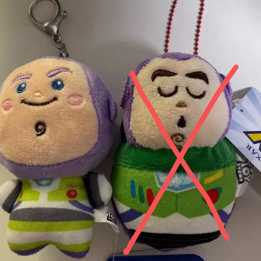 [BUNJANG] Toy Story Buzz Lightyear Character Keychain Set / 토이스토리 버즈라이트이어 캐릭터 키링