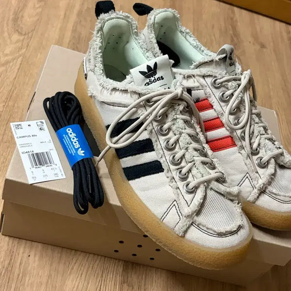 [BUNJANG] Adidas x Song for the Mute Campus 275 White/Black / [275] 23FW 아디다스 x 송 포 더 뮤트 캠퍼스 판매합니다.