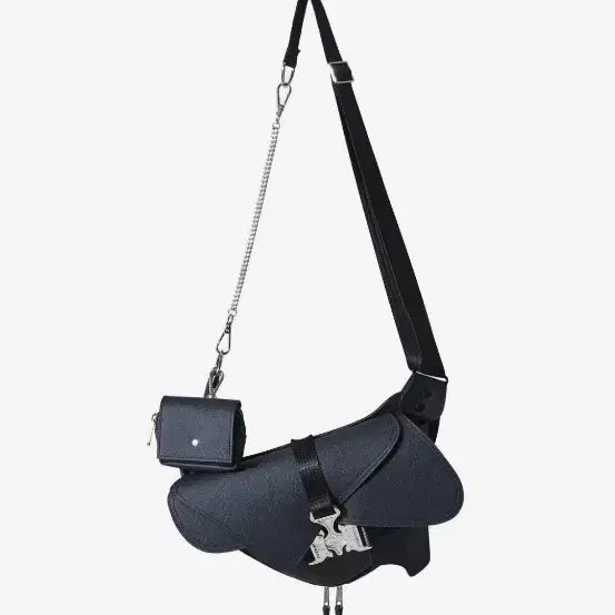 [BUNJANG] Lee Woo Gama Caras Triple Covered Crow Buckle Bag / 이우가마카라스 Triple Covered Crow Buckle Bag (