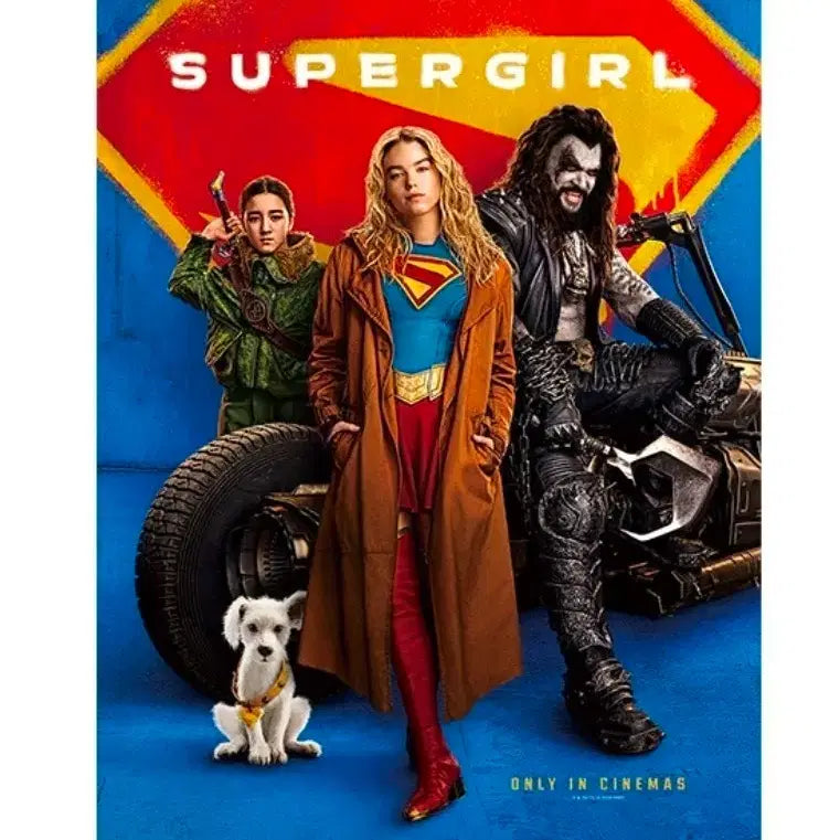 [BUNJANG] Super Girl Montage Poster / 2종)슈퍼걸 몽타주 포스터+ttt
