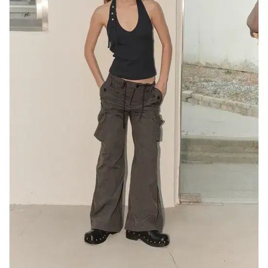 [BUNJANG] ODESS Comfy Parachute Cargo Pants / 오데스 컴피 파라수트 카고팬츠