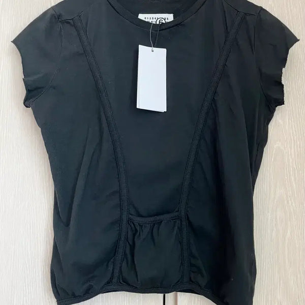 [BUNJANG] Maison Margiela Cap Sleeve Blouse T-Shirt / 메종 마르지엘라 캡소매 블라 티셔츠.(새상품)