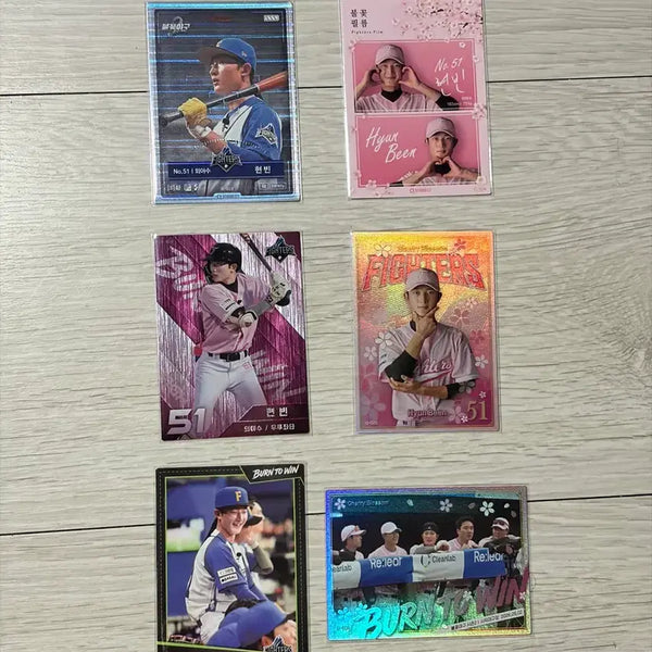 [BUNJANG] Spark Baseball Season 2 Hyunbin Player Card / 불꽃야구 시즌 2 현빈 선수 카드