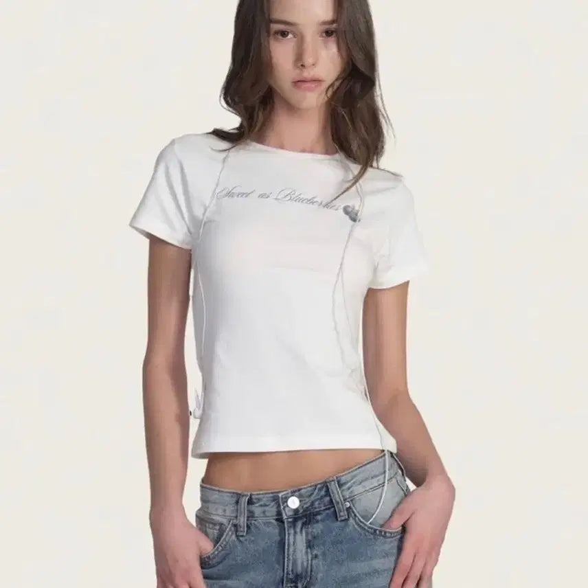 [BUNJANG] Kleesier Sweet As Blueberry Baby Top S / 클리시어 sweet as blueberry baby top s