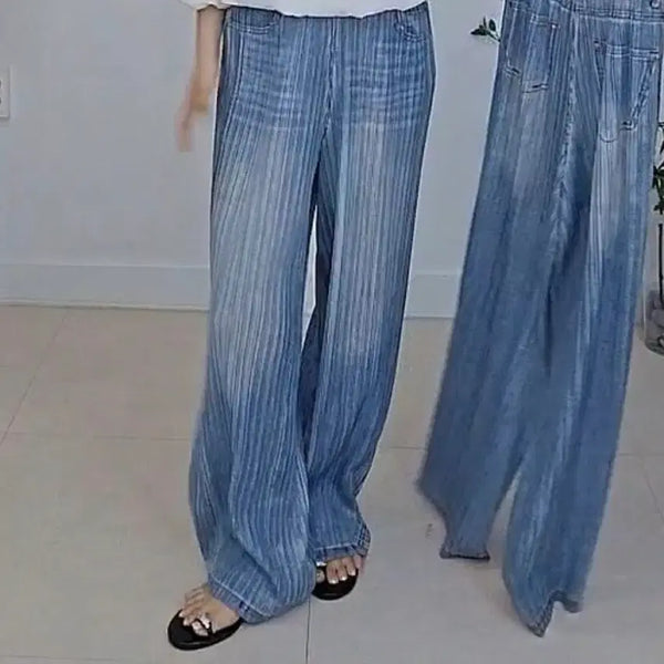 [BUNJANG] Pleated Denim Jeans / 플리츠 청바지 요즘대세 새상품