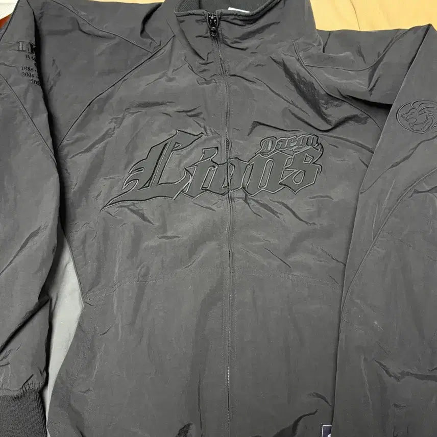 [BUNJANG] Sansan Gear Samsung Lions Black Jacket XXL / 산산기어 삼성 자켓 xxl
