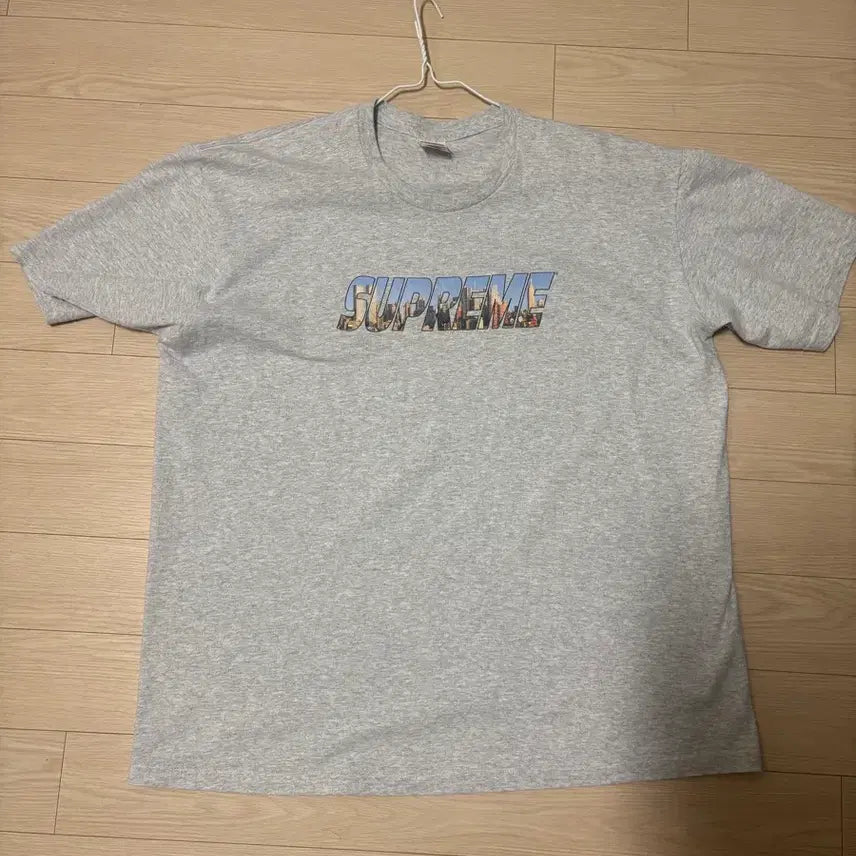 [BUNJANG] Supreme Gotham T-Shirt Gray XL / 슈프림 고담 티셔츠 회색 xl