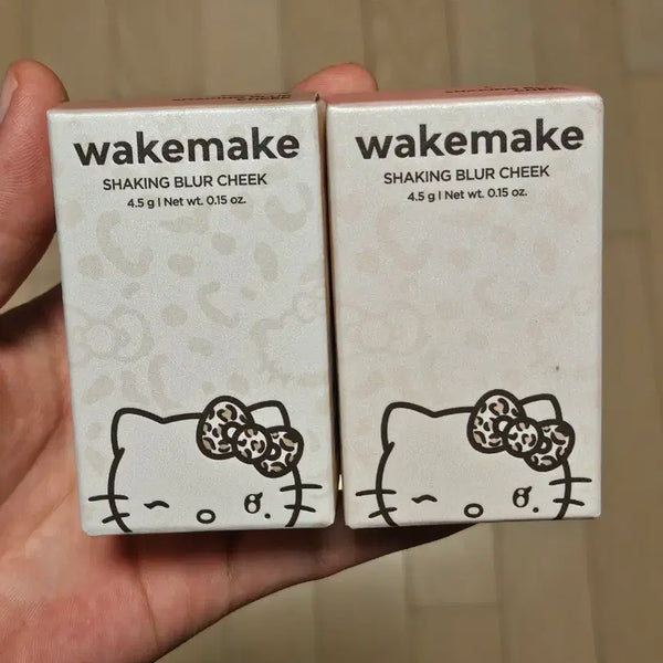 [BUNJANG] WAKEMAKE Shaking Blur Cheek 10 Nutty Mellow 11 Cream Ginger / 웨이크메이크 갸루키티 쉐이킹 블러 치크 10 너티 멜로우 11 크림 진저