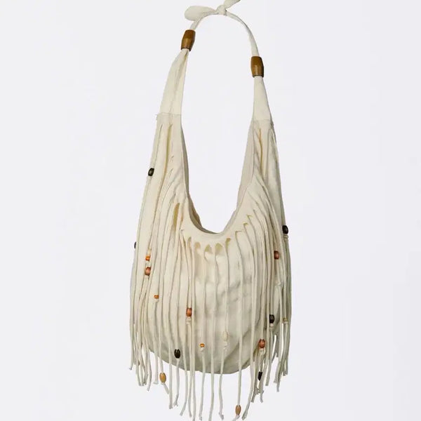 [BUNJANG] Sculptor Shaggy Fringe Market Bag / 스컬프터 Shaggy Fringe Market Bag Raw