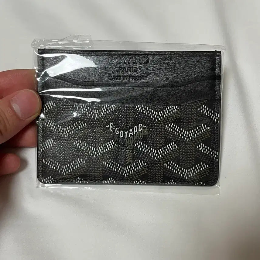 [BUNJANG] Goyard Card Holder Black / 고야드 카드지갑 블랙