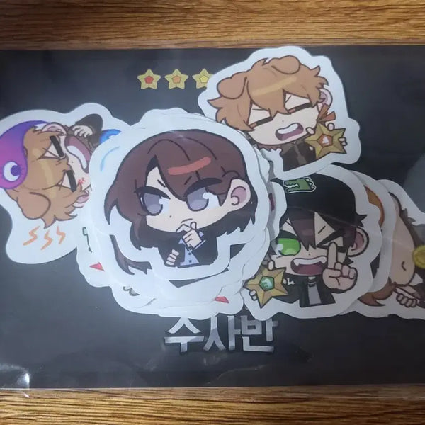 [BUNJANG] Pixelie Mystery Investigation Squad Sticker Pack (Sealed) / 픽셀리 미스터리 수사반 스티커 미개봉 미수반