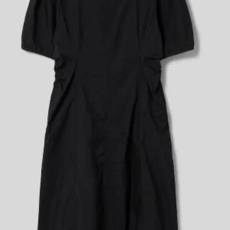 [BUNJANG] 8SECONDS Puff Sleeve Black Dress / 에잇세컨즈 퍼프소매 블랙원피스