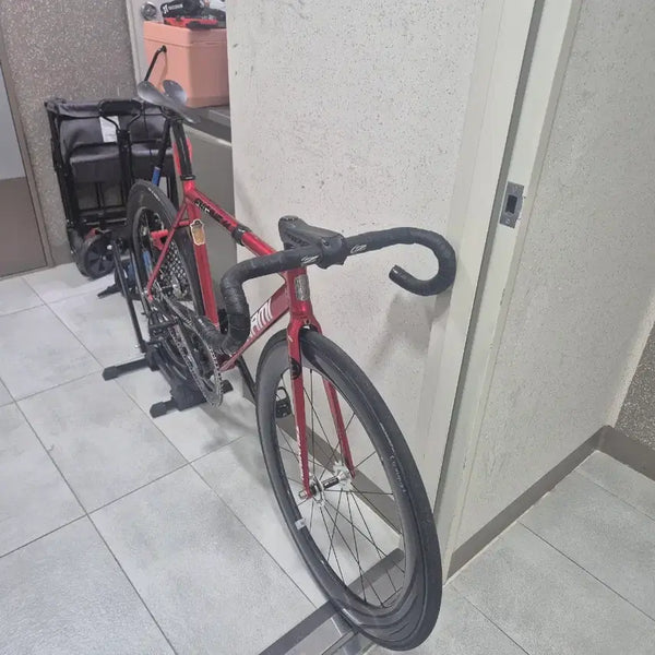 [BUNJANG] Tsunami SNM100 Red Wine Bicycle Frame / 쓰나미 snm100 래드와인