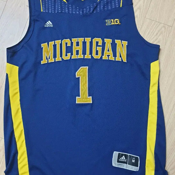 [BUNJANG] Adidas NCAA Michigan Wolverines Glen Robinson III Jersey / 아디다스 ncaa 미시간 울버스 글렌 로빈슨3세