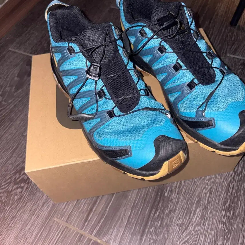 [BUNJANG] Salomon Speed Hike GTX Hiking Shoes Blue / 살로몬 스피드하이크 GTX 블루 등산화