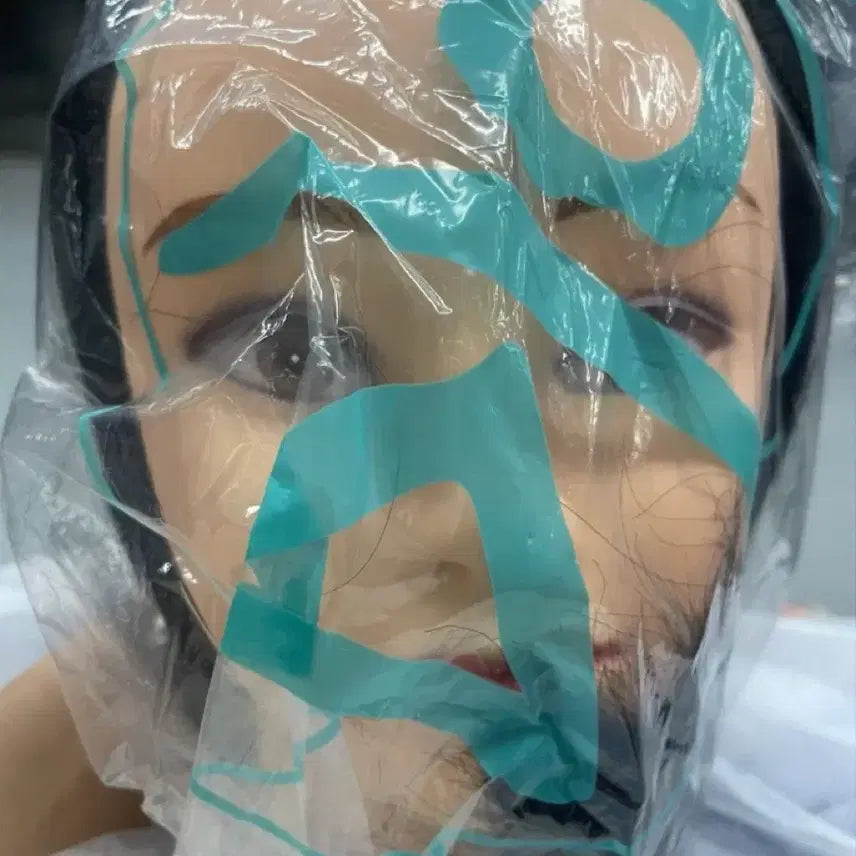 [BUNJANG] Unsealed 100% Human Hair Wig for National Cosmetology Exam / 미용국가고시 통가발 미개봉 새상품