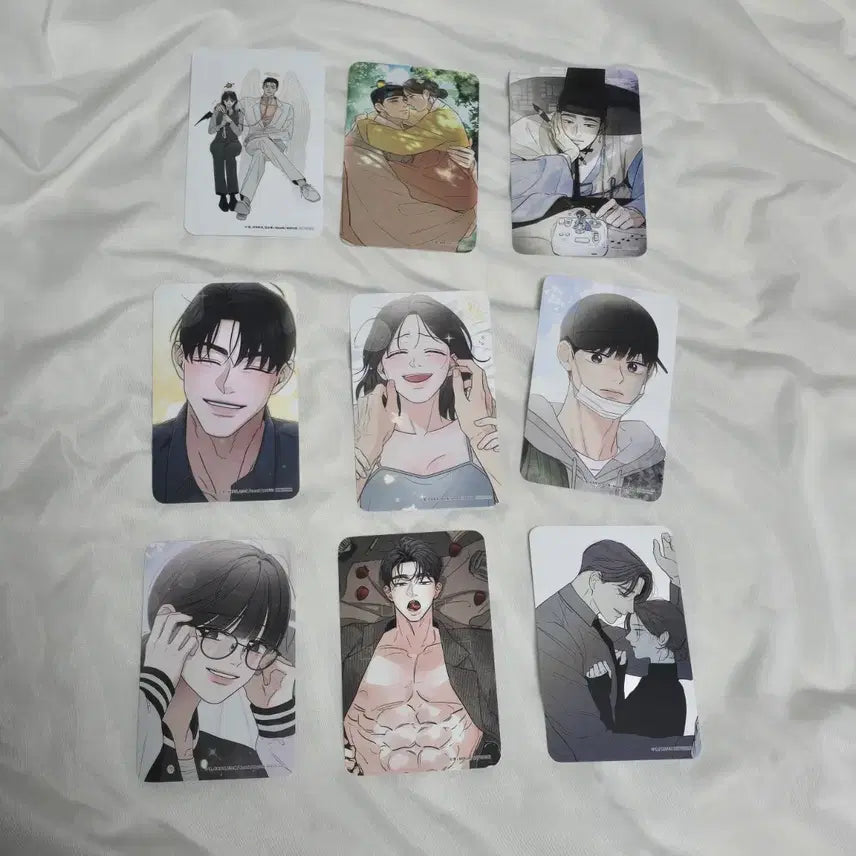 [BUNJANG] Mopeong Myung Artist Exhibition Wolyeonhwa Trash Doctor's Story Bangpo Visit Photocard Bundle Set / 모펀 명 작가전 월오연화 쓰레기의사정 방포 방문포카 드볼 세트