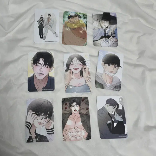 [BUNJANG] Mopeong Myung Artist Exhibition Wolyeonhwa Trash Doctor's Story Bangpo Visit Photocard Bundle Set / 모펀 명 작가전 월오연화 쓰레기의사정 방포 방문포카 드볼 세트