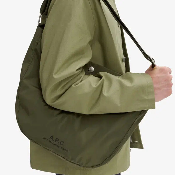 [BUNJANG] APC A.P.C. Journal Satchel Bag Large Khaki / (새상품60%할인)APC 아페쎄 정품 남녀공용 저널 사첼백 큰사이즈 카키
