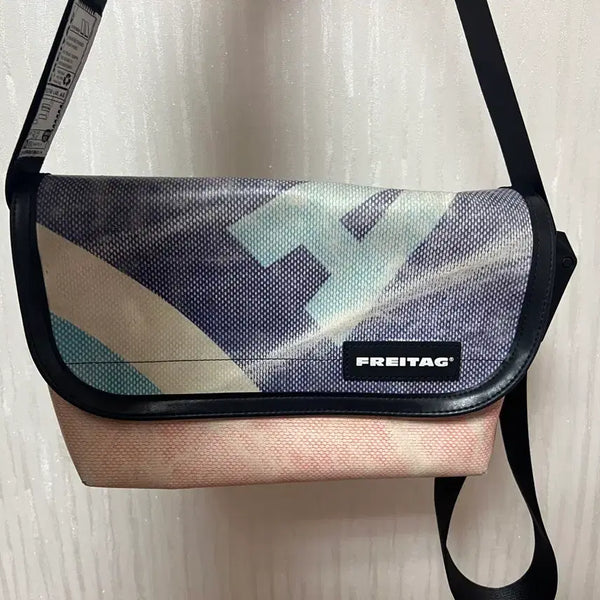 [BUNJANG] Freitag Hi-Five-O Purple/Pink Shoulder Bag / 프라이탁 하이파이브오 퍼플핑크