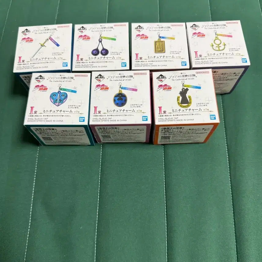 [BUNJANG] JoJo's Bizarre Adventure Ichiban Kuji Miniature Charm Full Set / 풀셋 죠죠 제일복권 i상 미니어처 참 일괄